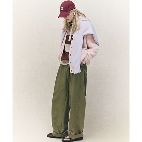 スタイリングに欠かせない「サクラ」の主役級パンツ