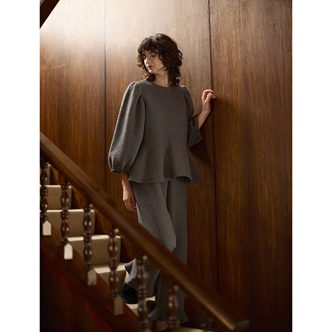 オーガニックコットンのやわらかな肌触りに温かさが加わったキルティングシリーズ