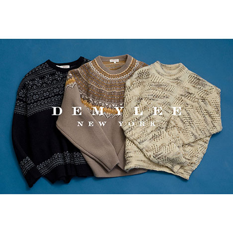 DEMYLEE(デミリー)｜CHELSEA クルーネックカシミヤニットプルオーバー/ホワイト の通販｜ELLESHOP・(エル・ショップ)