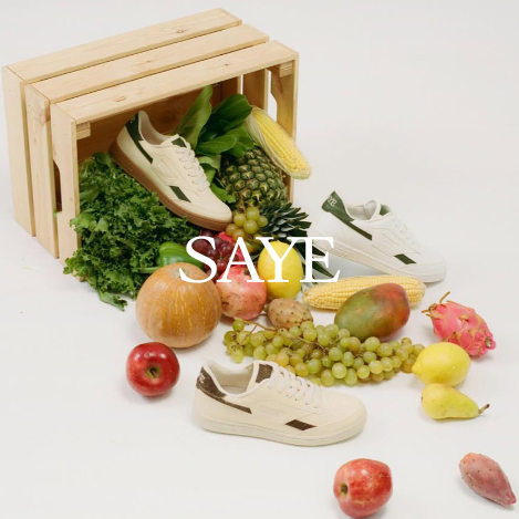 新しい定番は、未来にやさしい一足。SAYEのサステナブルスニーカー