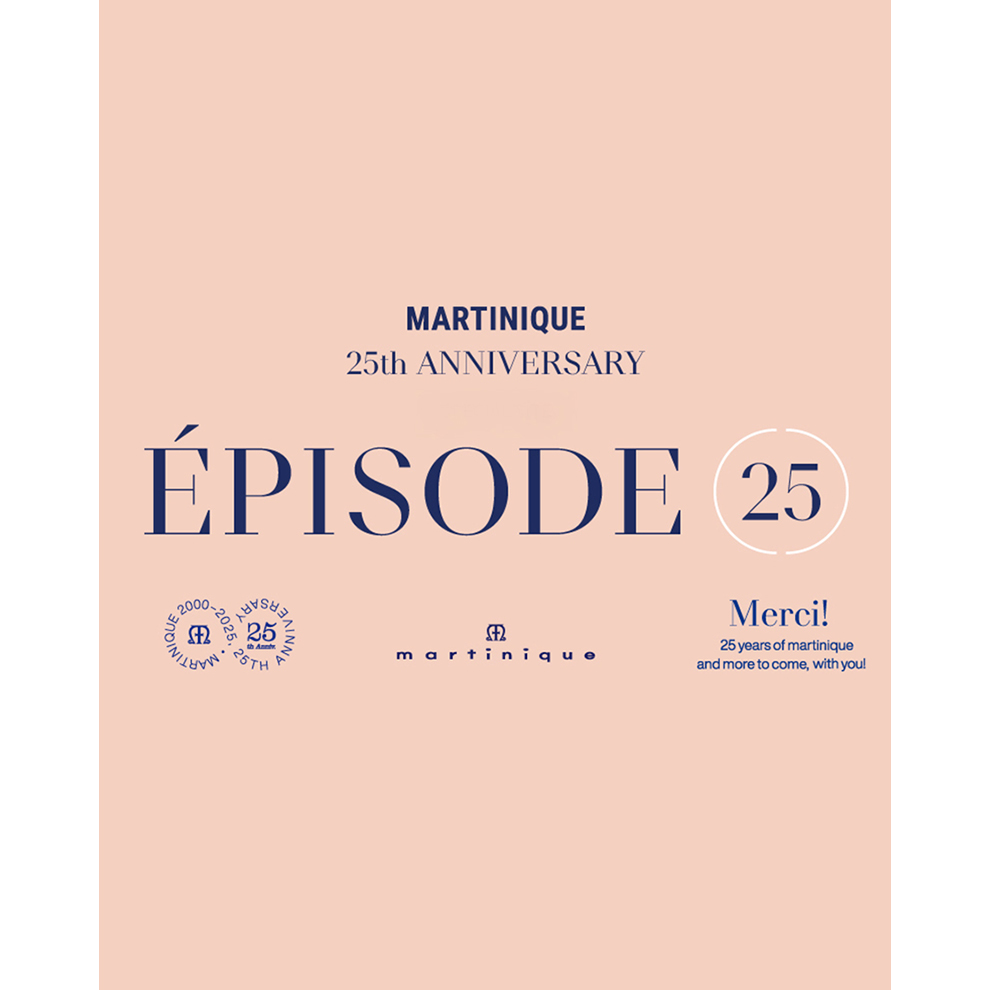 25周年の感謝を込めて。原点に立ち返る「マルティニーク」の2025年秋冬コレクション