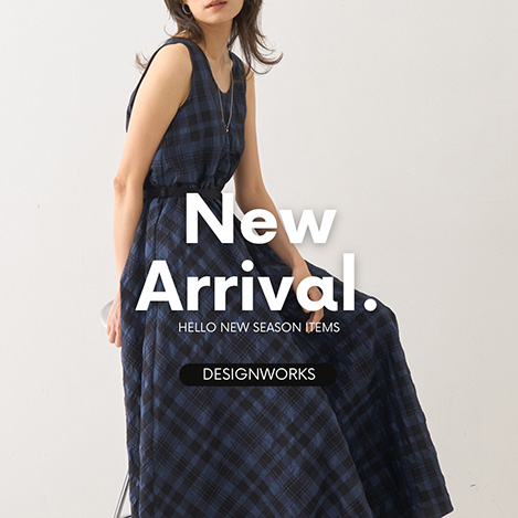 DESIGNWORKS｜デザインワークスのロングワンピース（ワンピース