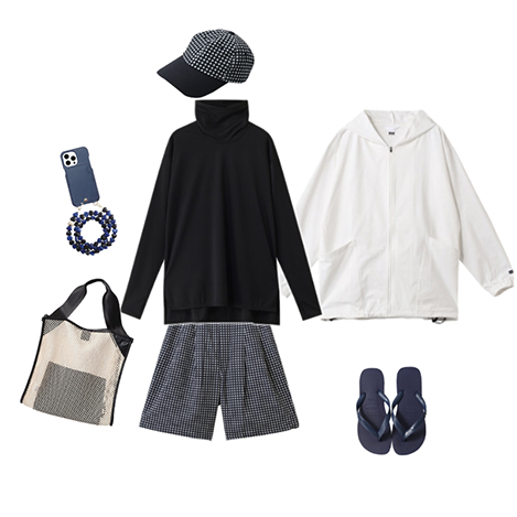 「ヘリーハンセン」のUV対策コーデをチェック!