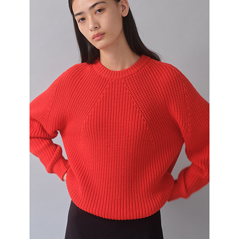 バトナー　限定品　BATONER カシミヤ　赤ニット　カウチン　ジップカーデガン バトナー 限定品 BATONER カシミヤ 赤ニット カウチン ジップ