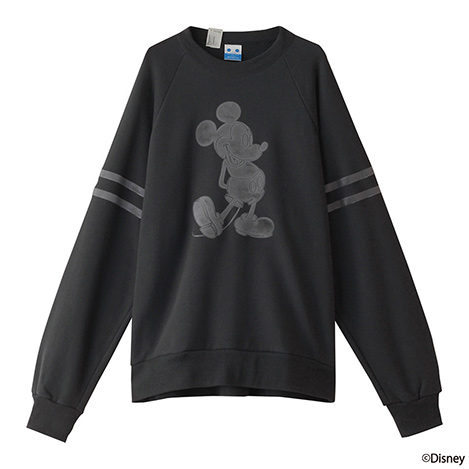 N.HOOLYWOOD(N.ハリウッド)｜【MEN】Mickey Mouse/スウェットシャツ/チャコール の通販｜ELLESHOP・(エル・ショップ)