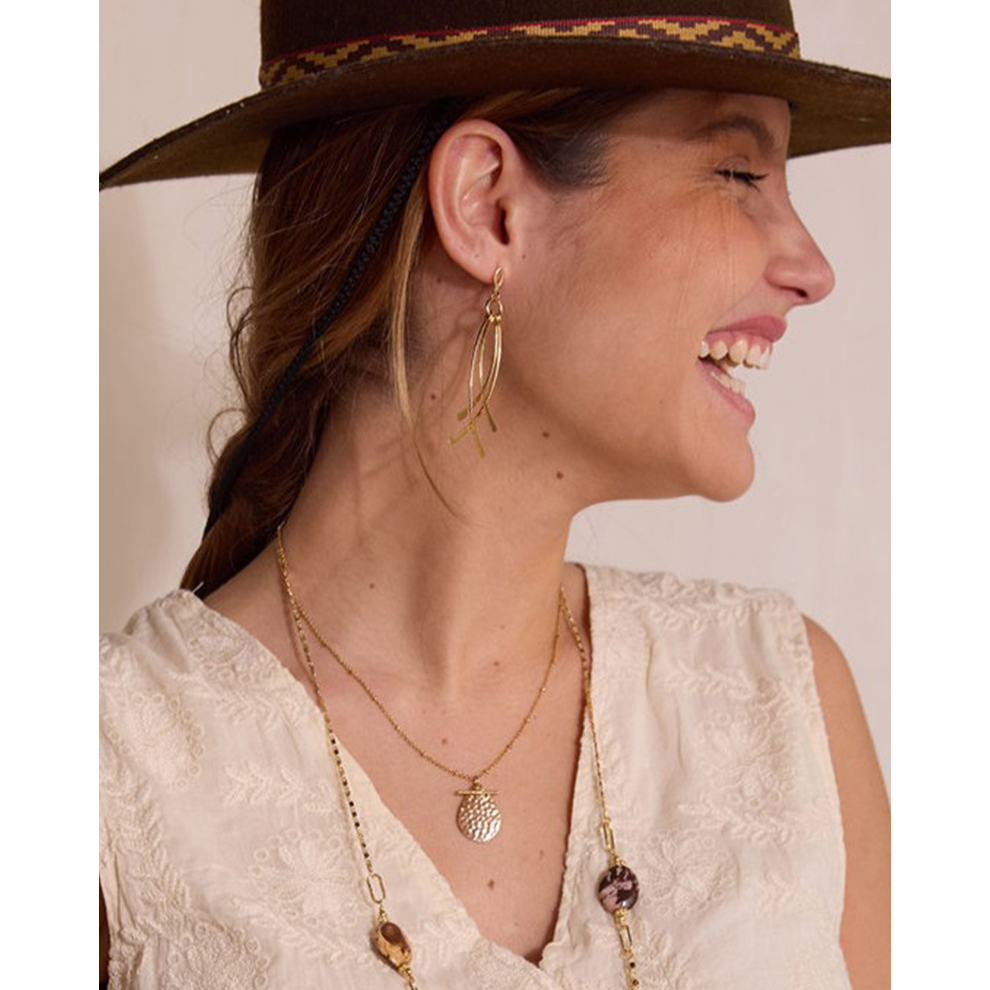 パリから届く洗練のゴールドジュエリー。秋冬に楽しむ「バイ サン・スワサント・キャトル パリ」