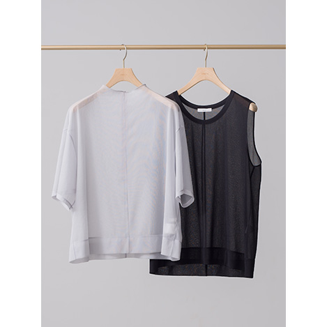 25SS ebure エブール SZハイツイストポンチ ストラップ カットソー ebure(エブール)｜SZハイツイストポンチ ショルダーストラップ
