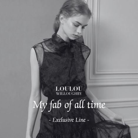 LOULOU WILLOUGHBY シャンブレー半袖ジャケット アルアバイル ◇【LOULOU WILLOUGHBY】シャンブレー半袖ジャケット