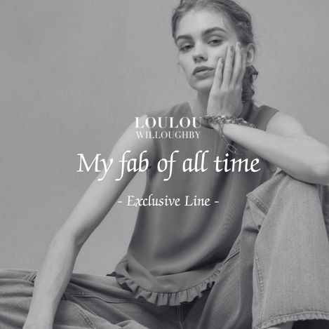 人気のブラウスの追加予約が開始!【LOULOU WILLOUGHBY】