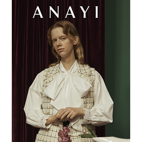 ANAYI｜アナイの膝丈ワンピース（ワンピース・チュニック）通販｜ELLE