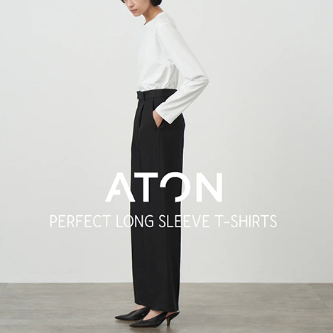 ATON(エイトン)｜【UNISEX】ZERO TSURI URAKE ハイネック