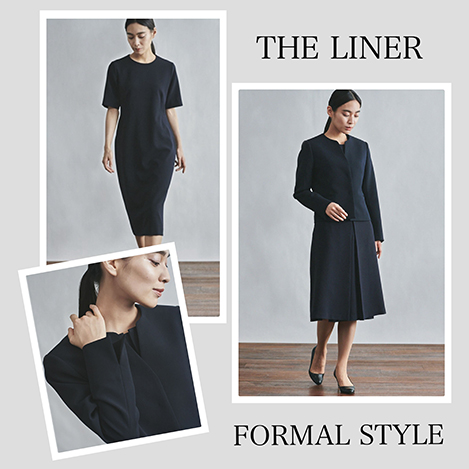 しえすた 　THELINER クルーVネックジャケット Crew-V Neck Jacket｜THE LINER(ザ ライナー)公式通販｜ノー