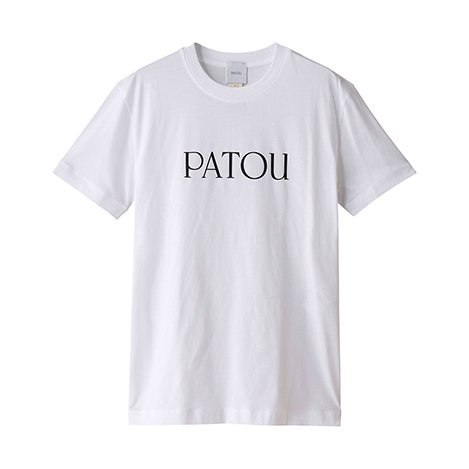 PATOU(パトゥ)｜PATOU PATOU Tシャツ/ホワイト の通販｜ELLESHOP 