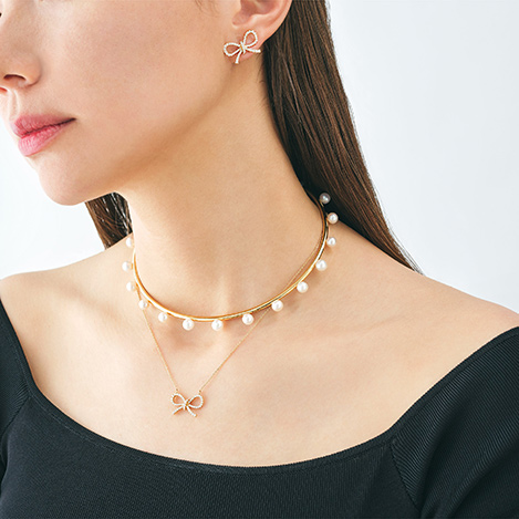 Bijou de M パールチョーカー Pearl Choker-