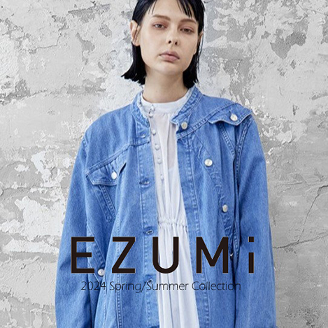 EZUMi(エズミ)｜クロップド テーパード パンツ/ネイビー の通販 