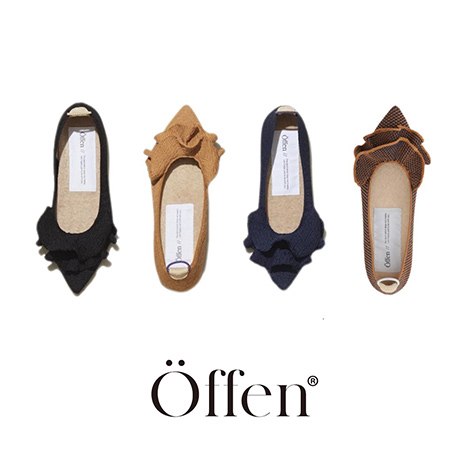 Offen(オッフェン)｜pointed-FRIN/BLACK の通販｜ELLESHOP・(エル 