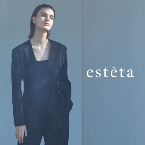 esteta(エステータ)｜スキューバジャージワンピース/ブラック の
