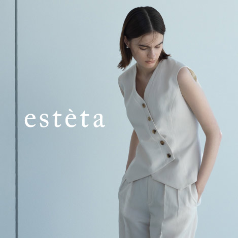 esteta(エステータ)｜スキューバジャージワンピース/ブラック の