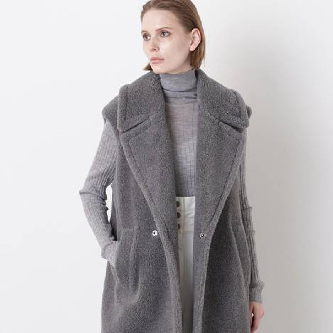 ＜PICK UP＞立体感とシャープさが魅力のジレコート