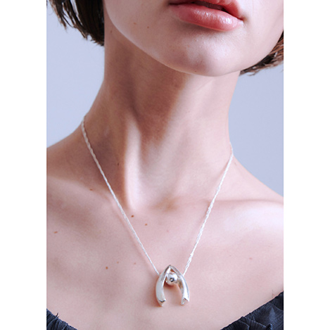 MAISON D'PULSE(メゾンドパルス)|flower charm リング (silver MAISON D'PULSE(メゾンドパルス)|flower charm リング (silver