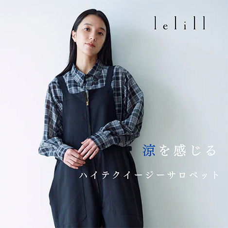 lelill(レリル)｜4WAY バックタックモッズコート/ブラック の