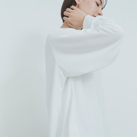 洗える、シワにならない、型崩れしない“THE 2WAY BASIC LONG TSHIRT”