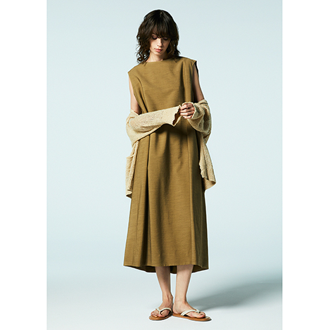 ella_selectshop美品★コットンツイルアシンメトリーコート ケープ ella_selectshop美品☆コットンツイルアシンメトリーコート