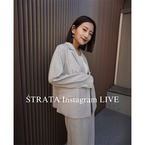 STRATA(エストラータ)｜メタルヤーンニットセット/オフホワイト