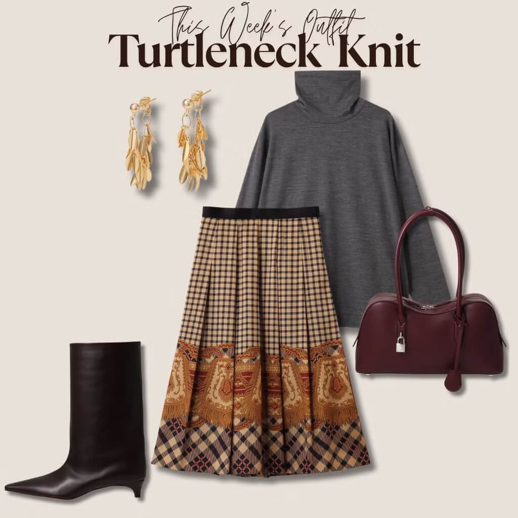 ELLE商品です バンドカラーラッフルブラウス／8分袖／ウォッシャブル