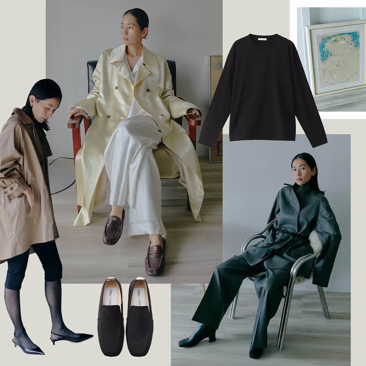 新品未使用タグ付き:ルルウィルビー:ELLE にて購入の白のオーガンジーブルゾン WING-SLEEVES PULLOVER(38 WHT): ENFOLD: WOMENS｜THE TOKYO