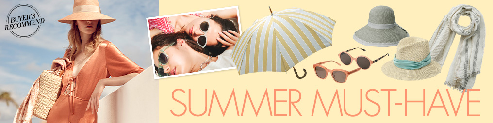 UV対策も万全！ 頼れる夏小物を公開