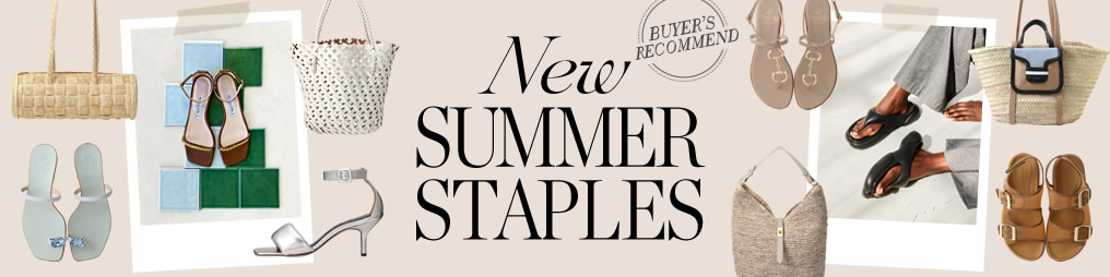 夏気分が盛り上がる、サンダル＆カゴバッグをリストアップ！