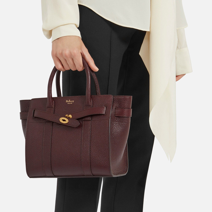 ☆マルベリー ベイズウォーター ハンドバッグ オックスブラッド