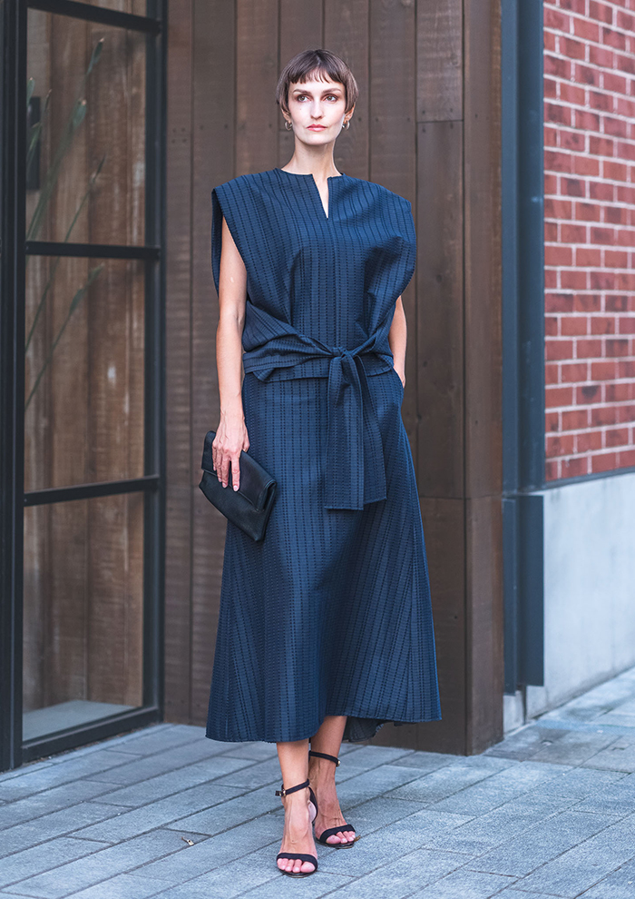 2024年製☆DOMELLE　ドメル　ワンピース　ブルー　M　974799 2024年製☆DOMELLE ドメル ワンピース ブルー M 974799 2024年春夏