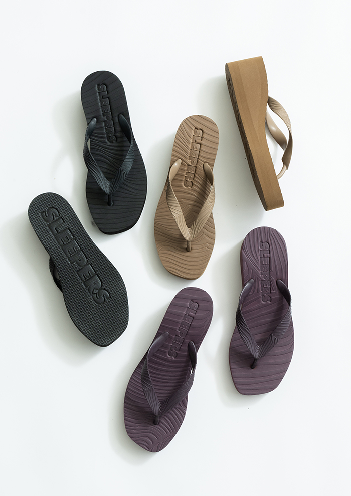 【SLEEPERS】Tapered platform/ビーチサンダル サンド Demi-Luxe BEAMS｜SLEEPERS / Tapered platform サンダル 25SS