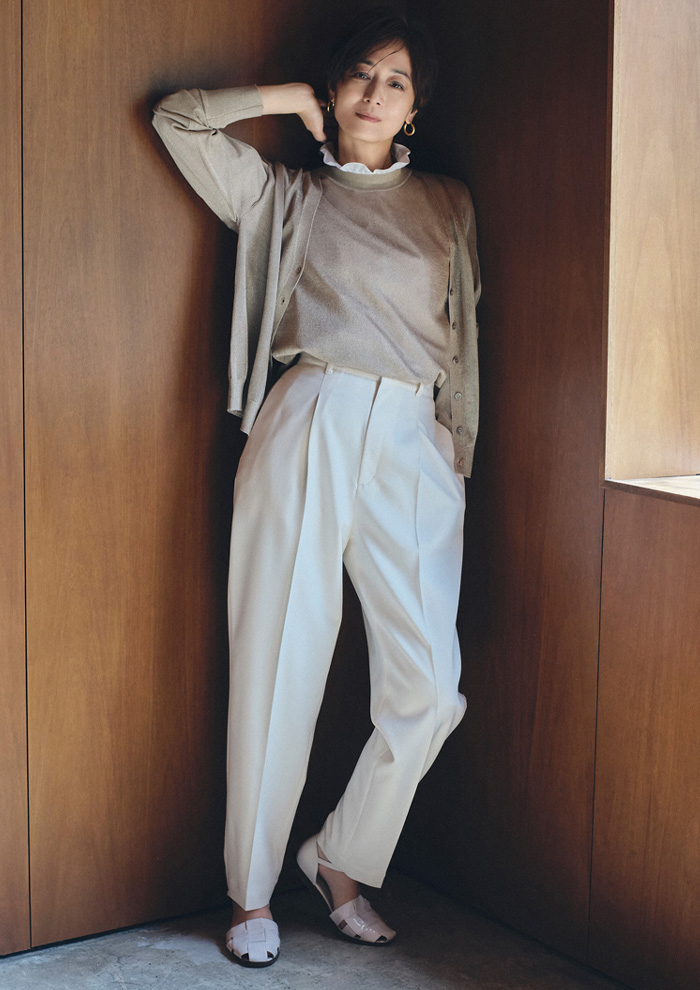 DEUXIEME CLASSE - はるはる　富岡佳子着 CINOH  ロングジレ STORY×富岡佳子さんコラボ 完成しました！ | BLOG