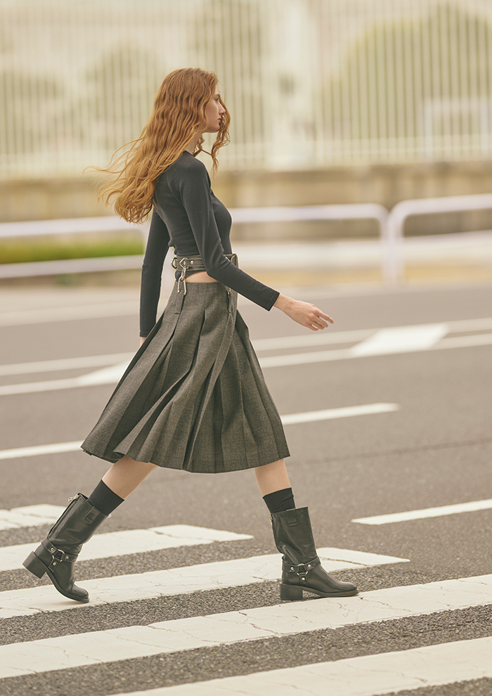 【PIPPICHIC 】TIP PTNT ロングブーツ ブラック36h PIPPICHIC(ピッピシック)のロングブーツ通販 | 集英社HAPPY PLUS STORE