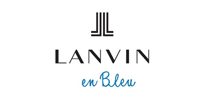 LANVIN en Bleu 【リボン　ティペット付きコート】♯ランバン