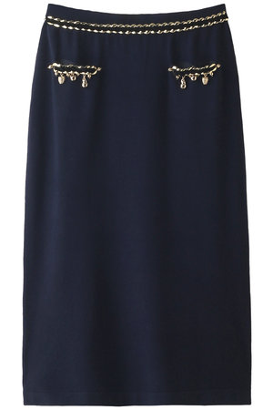 フルーツチャームニットスカート