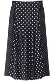 ドットプリントスカート