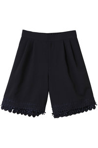 MUVEIL ミュベール ピロー レース パンツ リネン ネイビー　36 MUVEIL ボーダー ピロー レース ロング ワンピース Navy - メルカリ
