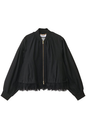 ミュベール/MUVEILのピンキングフリルブルゾン(110800/110802)