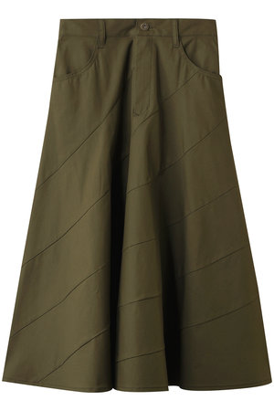 ミュベール/MUVEILのリボンバイアスチノスカート(110700/110702)