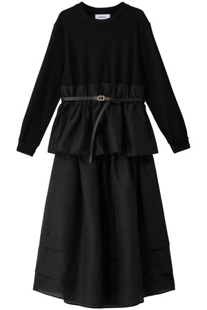 た*ご様 新品未使用　MUVEIL (ミュベール)　フリルトップス　ネイビー MUVEIL Online Shop｜ミュベール公式オンラインショップ