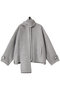 リバー仕立てコート ミュベール/MUVEIL グレー