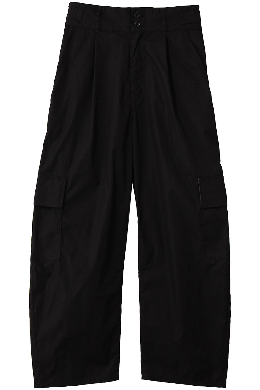 ミュベール/MUVEILのリボンカーゴパンツ(ブラック/MA253FP004)