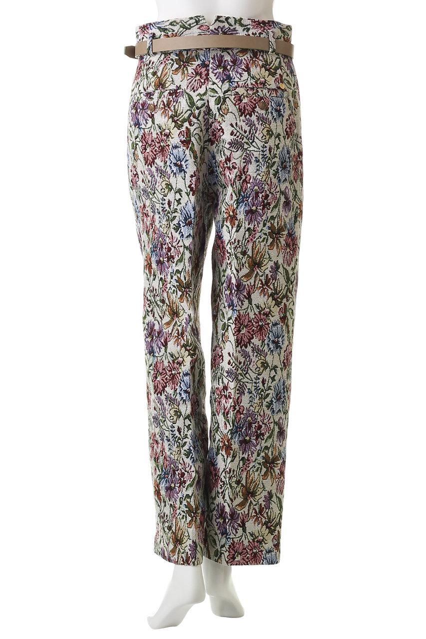 MUVEIL(ミュベール)｜ゴブランパンツ/エクリュ の通販｜ELLESHOP