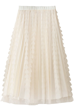 ミュベール/MUVEILのハートフリンジスカート(110700/110703)