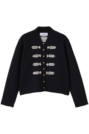 ミュベール/MUVEILのナポレオンニットジャケット(110800/110801)