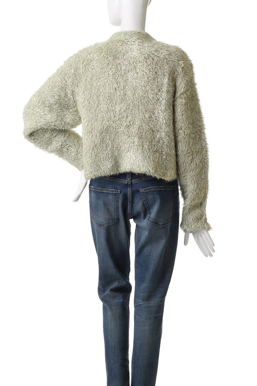 ミュベール MUVEIL カーディガン MUVEIL(ミュベール) 押し花ボタンカーディガン beige - YAMAROKU